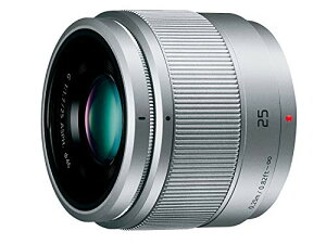 �p�i�\�j�b�N(Panasonic) �P�œ_�����Y �}�C�N���t�H�[�T�[�Y�p ���~�b�N�X G 25mm/ F1.7 ASPH. �V���o�[ H-H025-S