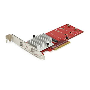 StarTech.com M.2 PCIe SSDA_v^J[h^2Xbg^PCI Express x8^fANVMe܂AHCI M.2 SSD - PCI Express 3.0ϊA_v^^M.2 NGFF PCIe (M-Key)^224