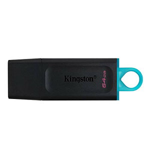 �L���O�X�g�� Kingston USB������ 64GB USB3.2(Gen1)/3.1(Gen1)/3.0 �L���b�v�� DataTraveler Exodia DTX/64GB