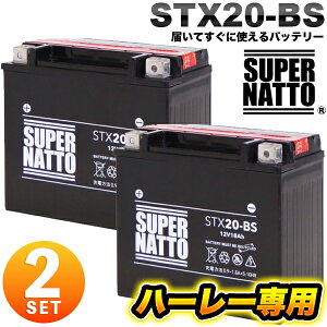 �y2�Z�b�g�z�y�������� �z�n�[���[��p�o�b�e���[ �X�[�p�[�i�b�g STX20-BS �V�[���h�^ �o�C�N�o�b�e���[ 65991-82 65991-82A 65991-82B 65991-75C�݊� �n�[���[�o�b�e���[(�t����) �o�C�N�p�o�b�e���[
