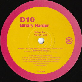 【中古】英12” D10 Binary Harder STRAX003 S-Trax Recordings /00250