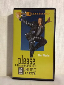 【中古】VHS M.C.ハマー プリーズ・ハマー・ドント・ハーテム /00300