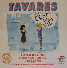 【中古】12” Tavares Cest La Vie JDCDOM002 JDC Records, Domain /00250