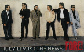 【中古】米Cassette Huey Lewis &amp; The News Fore! OVT41534 Chrysalis /00110