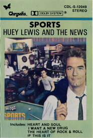 【中古】比Cassette Huey Lewis &amp; The News Sports CDLS12049 Chrysalis /00110