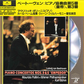 【中古】LD Wiener Philharmoniker Piano Concerrtos Nos.3&amp;5 POLG1106 GRAMMOPHON Japan /00600