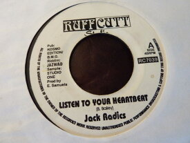 【中古】英7” Jack Radics Listen To Your Heartbeat RC7039 Ruff Cutt /00080