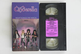 【中古】VHS Cinderella Night Songs The Videos 0415223 POLYGRAM MUSIC VIDE /00300