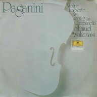 【中古】LP Niccolo Paganini , Shmuel Ashk Violinkonzerte Nr. 1 &amp; Nr. 2 ”La Campanella” 25352…