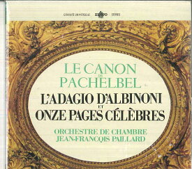 【中古】CD パイヤール, パイヤール室内管弦 パッヘルベルのカノン-バロック名曲集 WPCS10081 WARNER 紙ジャケ /00110