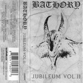 【新品】Cassette Bathory Jubileum Vol 2 BOBV987MC BACK ON BLACK 未開封