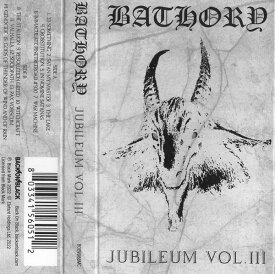 【新品】Cassette Bathory Jubileum Vol 3 BOBV988MC BACK ON BLACK 未開封