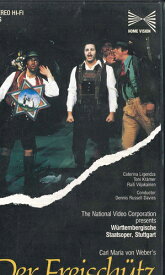 【中古】米VHS Carl Maria Von Weber, Wurttemberg State Opera Der Freischutz NONE HOME VISION /00300