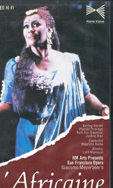 【中古】米VHS Meyerbeer, San Francisco Opera L Africaine AFR05 HOME VISION /00300