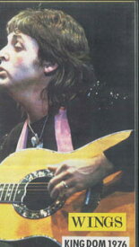 【中古】VHS Paul McCartney Wings King Dom 1976 NONE NOT ON LABEL /00300