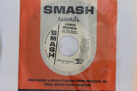 【中古】米7” James Brown &amp; His Orchestra Devils Hideaway / Whos Afraid Of Virginia Woolf? S1975 Smash Records プロモ /00080