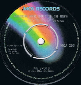 【中古】英7” Ink Spots Whispering Grass (Dont Tell The Trees) MCA205 MCA Records /00080