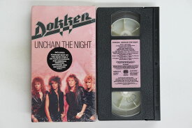 【中古】VHS Dokken Unchain The Night 401023 ELEKTRA ENTERTAINME /00300