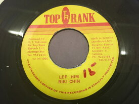 【中古】ジャマイカ7” Riki Chin Lef Him NONE Top Rank /00080