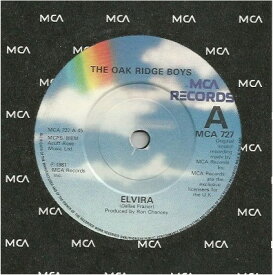 【中古】英7” Oak Ridge Boys Elvira MCA727 MCA Records /00080