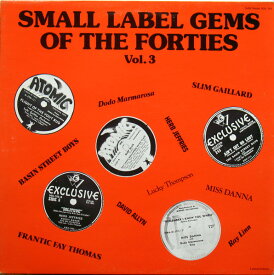 【中古】独LP Various Small Label Gems Of The Forties Vol.3 SOL514 Solid Sender /00260