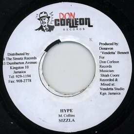 【中古】ジャマイカ7” Sizzla Hype NONE Don Corleon Records /00080