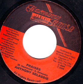 【中古】ジャマイカ7” Anthony Selassie Praises NONE Harmony House /00080