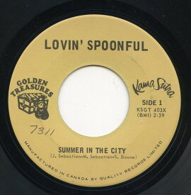 【中古】加7” Lovin Spoonful Summer In The City / Nashville Cats KSGT403X Kama Sutra /00080