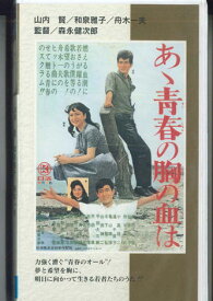 【中古】VHS 邦画 あゝ青春の胸の血は N107 にっかつ 未開封 /00300