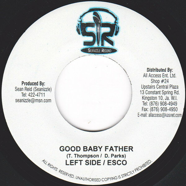 【中古】ジャマイカ7" Leftside & Esco / Ghandi & DAngel Good Baby Father / Haul & Pullup NONE Seanizzle Records /00080
