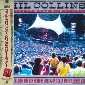 【中古】2LASERDISC Phil Collins Seriously Live WML57004 WARNER MUSIC Japan
