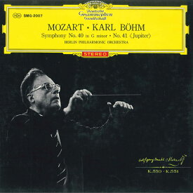 【中古】LP カール・ベーム, ベルリン・フィ モーツァルト　交響曲 第40番 ト長調 K.550/交響曲 第4 SMG2007 DEUTSCHE GRAMMOPHON /00400