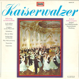 【中古】LP Richard Muller-lampertz Dirigi Kaiserwalzer E347 EUROPA /00260