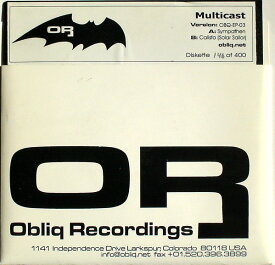 【中古】7” Multicast Sympathen / Calisto (Solar Sailor) OBQEP03 OBLIQ /00080