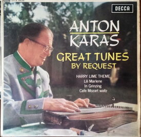 【中古】英7” Anton Karas Great Tunes By Request DFE8535 DECCA /00080