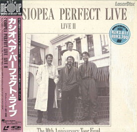 【中古】LASERDISC カシオペア パーフェクトライヴ Live II CASIOPEA SM0373329 PIONEER