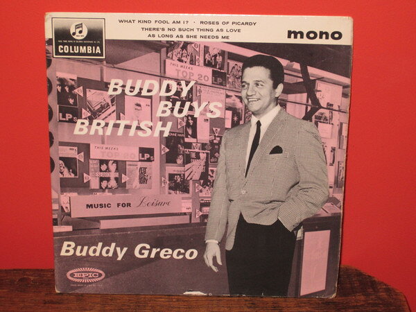 【中古】英7” Buddy Greco Buddy Buys British SEG8341 COLUMBIA /00080