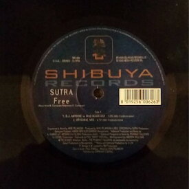 【中古】伊12” Sutra Free SH00 Shibuya Records /00250