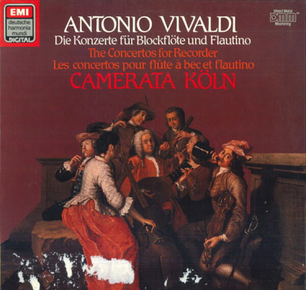 【中古】独LP Camerata Koln Vivaldi: Chamber Music With Wind Instruments EL1696161 EMI /00260