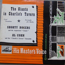 【中古】英7” Shorty Rogers &amp; His Augmented The Giants In Charlies Tavern 7EG8113 His Masters Voice /00080