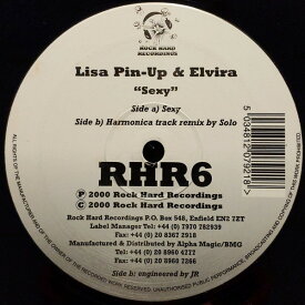 【中古】英12” Lisa Pin-Up &amp; DJ Elvira Sexy RHR6 Rock Hard Recordings /00250
