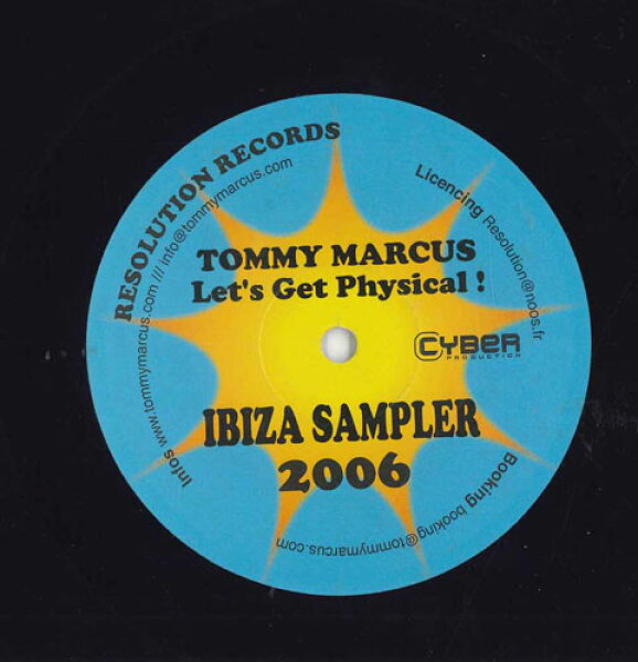 【中古】仏12” Tommy Marcus / Michael Kaiser Lets Get Physical / Summer RES005 RESOLUTION /00250