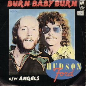 【中古】英7” Hudson-Ford Burn Baby Burn AMS7096 A&amp;M Records /00080