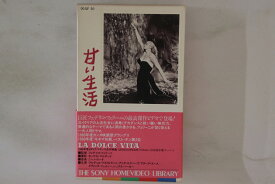 【中古】Betamax, Movie, フェデリコ・フェリーニ, 甘い生活 00QF20 SONY /00300