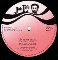 【中古】米12” Scion Success Legal We Legal / What The Girl Them Want JLT1029 Jah Life /00250