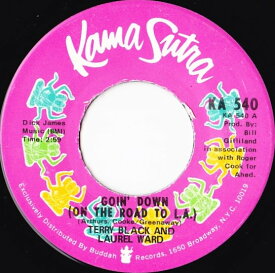 【中古】米7” Terry Black &amp; Laurel Ward Goin Down (On The Road To L. A.) KA540 KAMA SUTRA /00080