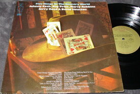 【中古】米LP Johnny Cash, Ray Price, Marty Five Kings Of The Country World KH31561 Harmony /00260