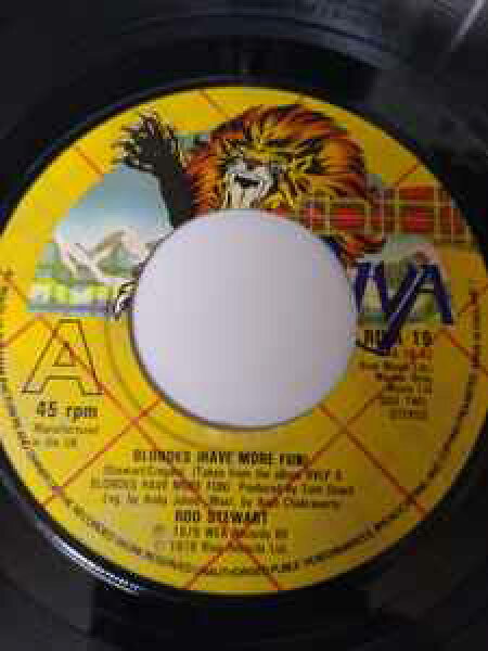 【中古】英7” Rod Stewart The Best Days Of My Life / Blondes (Have More Fun) RIVA19 Riva /00080