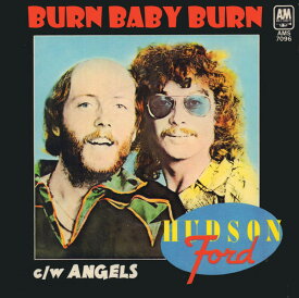 【中古】英7” Hudson-Ford Burn Baby Burn AMS7096 A&amp;M Records /00080
