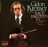 【中古】独LP Gidon Kremer - Johann Sebastia Partiten fur Violine Solo 27258KK Eurodisc /00260